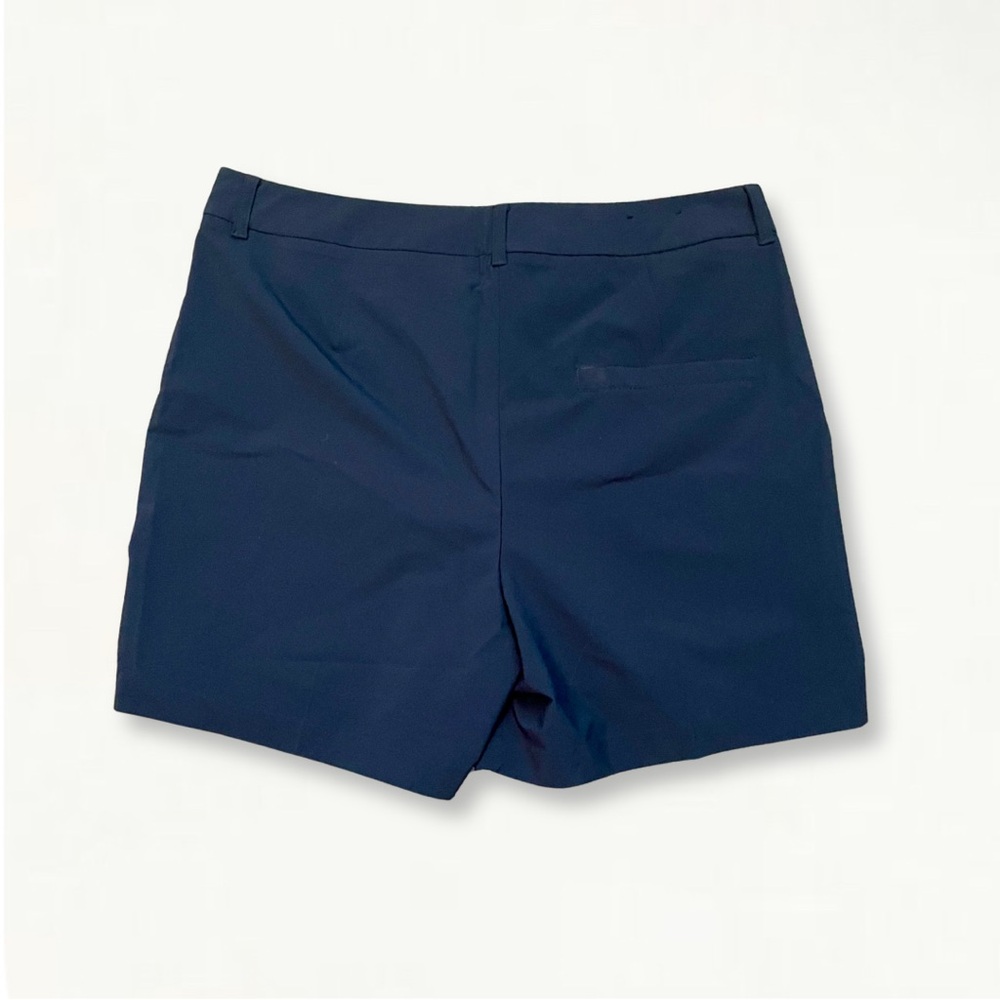 SOLD J. Lindeberg Gwen Short Micro Women’s Athletic Golf Shorts Navy + White - Picture 8 of 16